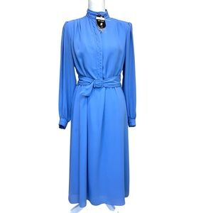 NWT Vintage Saint Jacques Paris Long Sleeve Midi Dress - Size 6